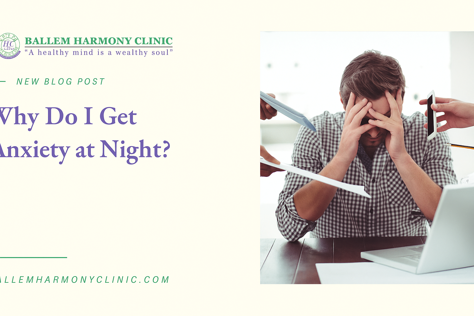 Why Do I Get Anxiety at Night